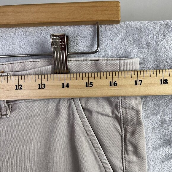 Pilcro and the Letterpress Hyphen Fit Jeans Women's 29* Beige Khaki Embroidered - Picture 7 of 16